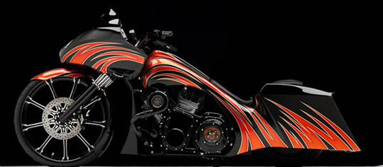 Harley Road Glide custom  3