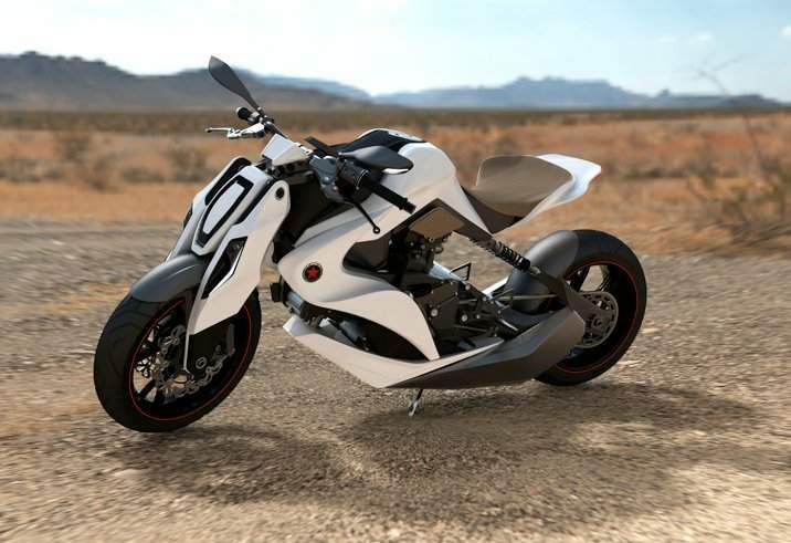 Izh Hybrid Motorcycle Concept