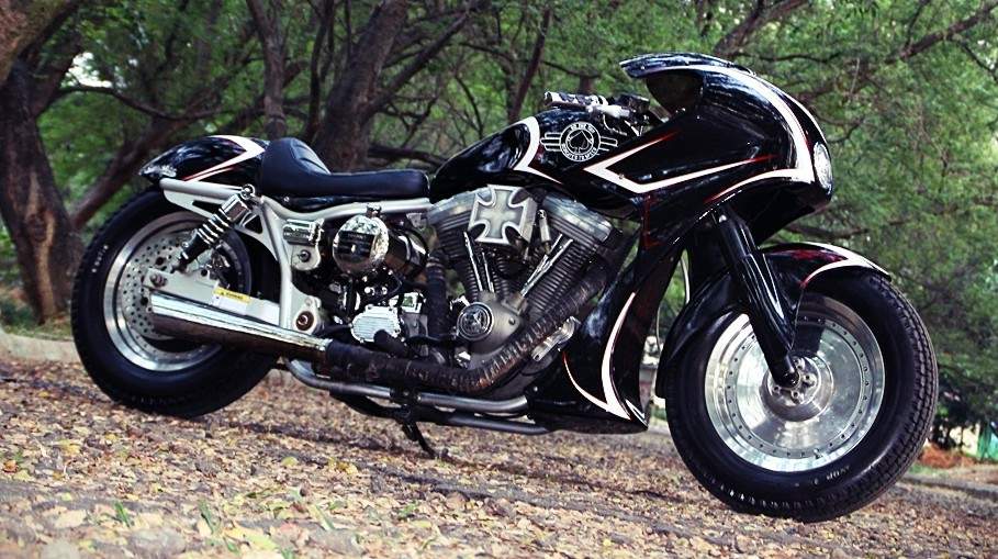 Harley Dyna FXR Studio Motor Custom Bike  2